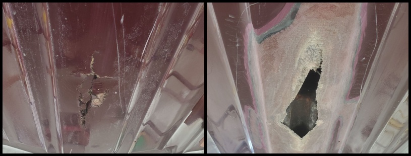 Fiberglass Repair How to Step 1